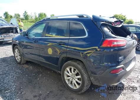 2015 Jeep Cherokee Limited z USA, uszkodzony, nr VIN 1C4PJMDS5FW598171